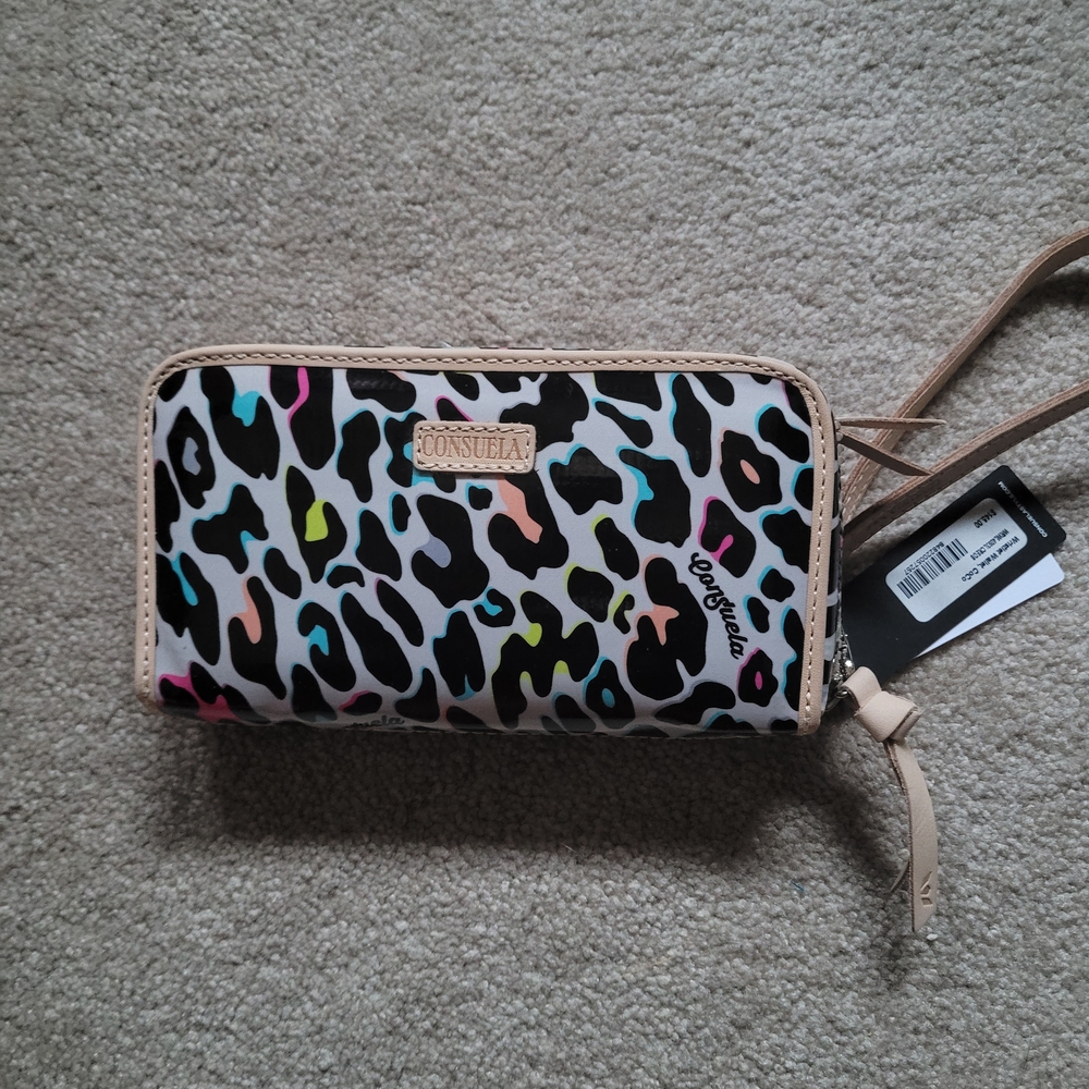 Consuela Leopard Print Wallet